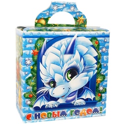 Подарок Снежок синий 12940